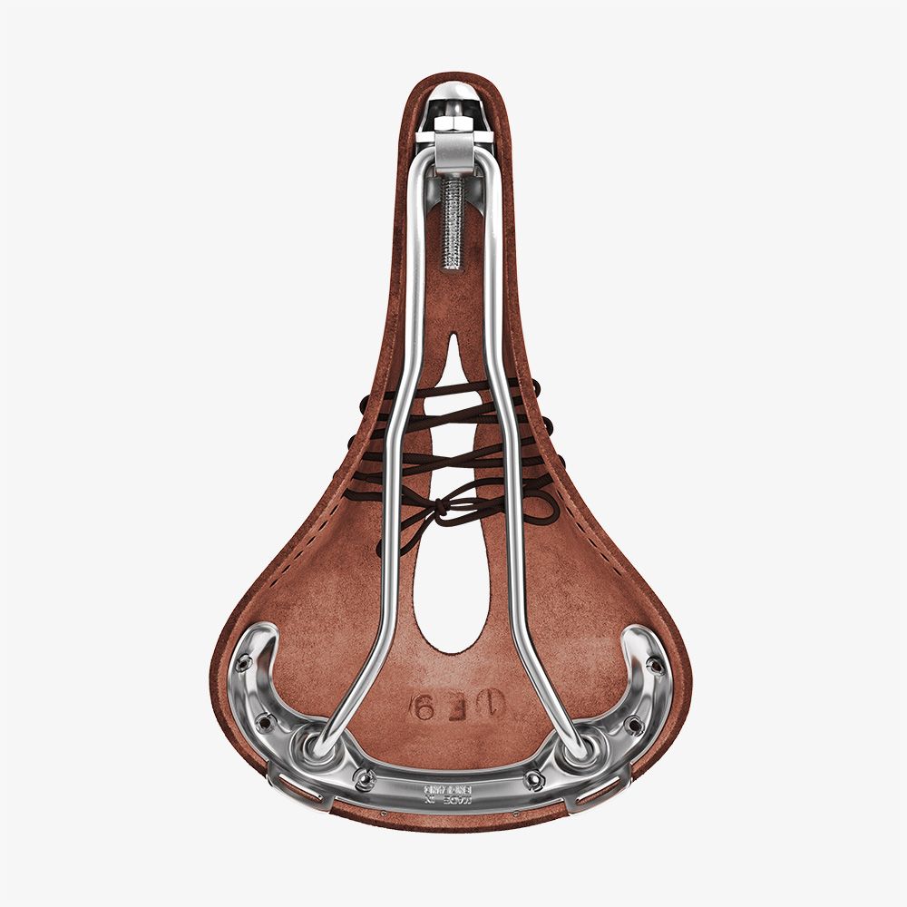 Brooks B17 Carved Marrón