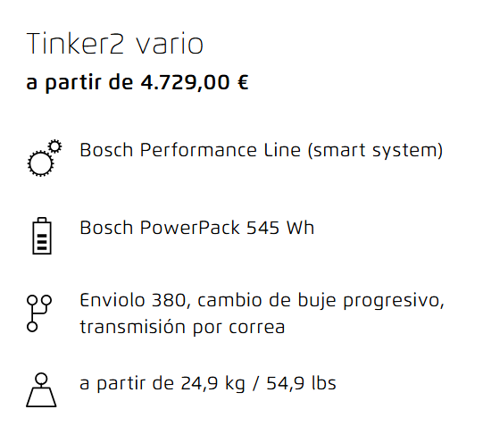 Riese &amp; Müller Tinker2 Vario Crystal White