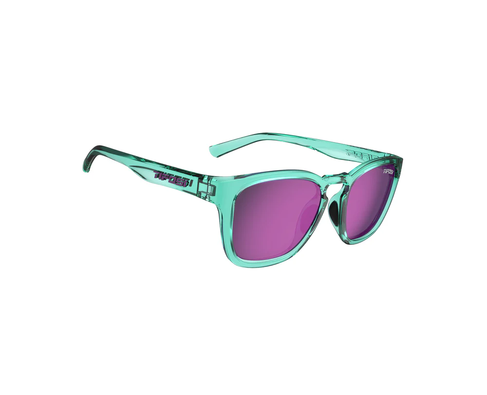 Tifosi Smirk Aqua Shimmer, Rose Mirror