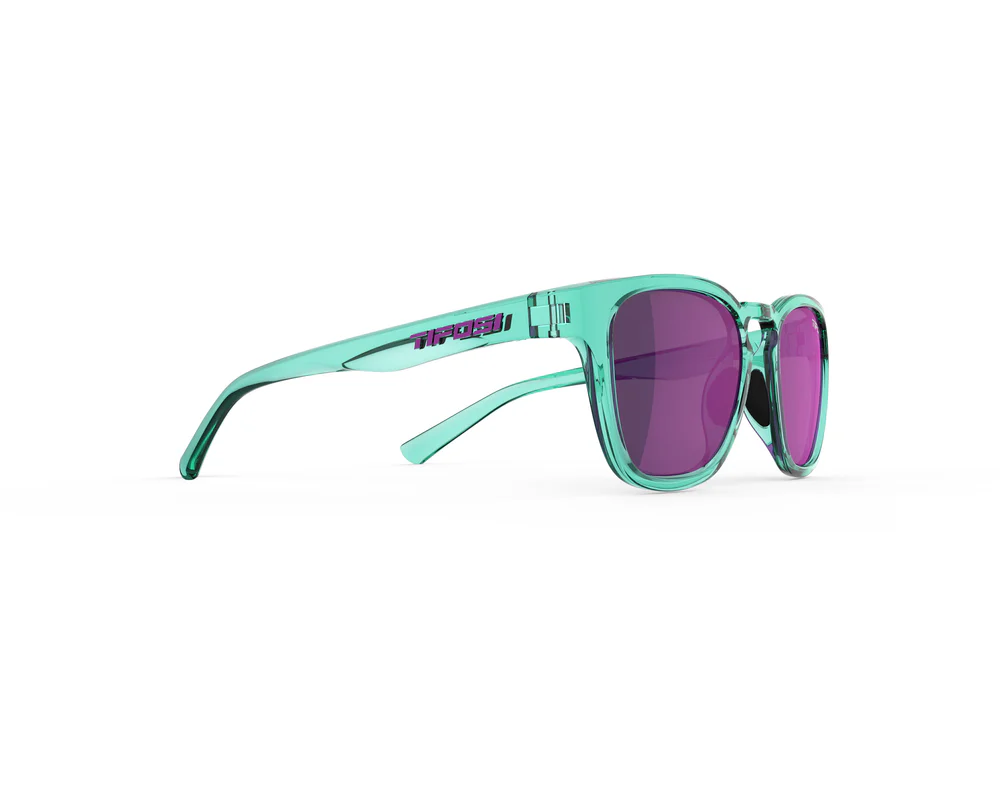 Tifosi Smirk Aqua Shimmer, Rose Mirror